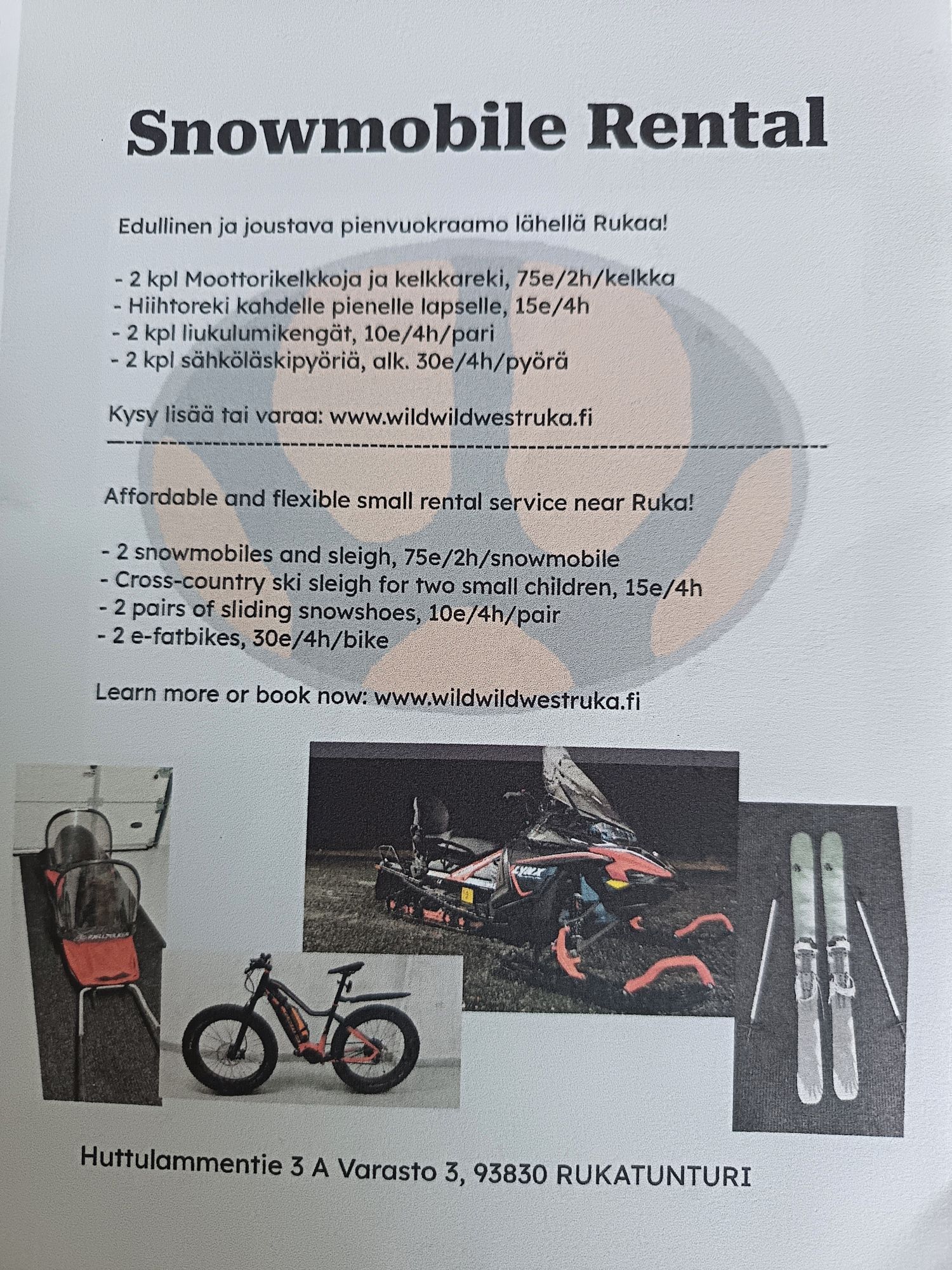 Motorschlittenfahrten