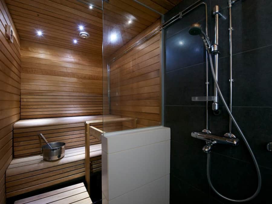 Appartement, 1 chambre, sauna, vue cour intérieure | Salle de bain