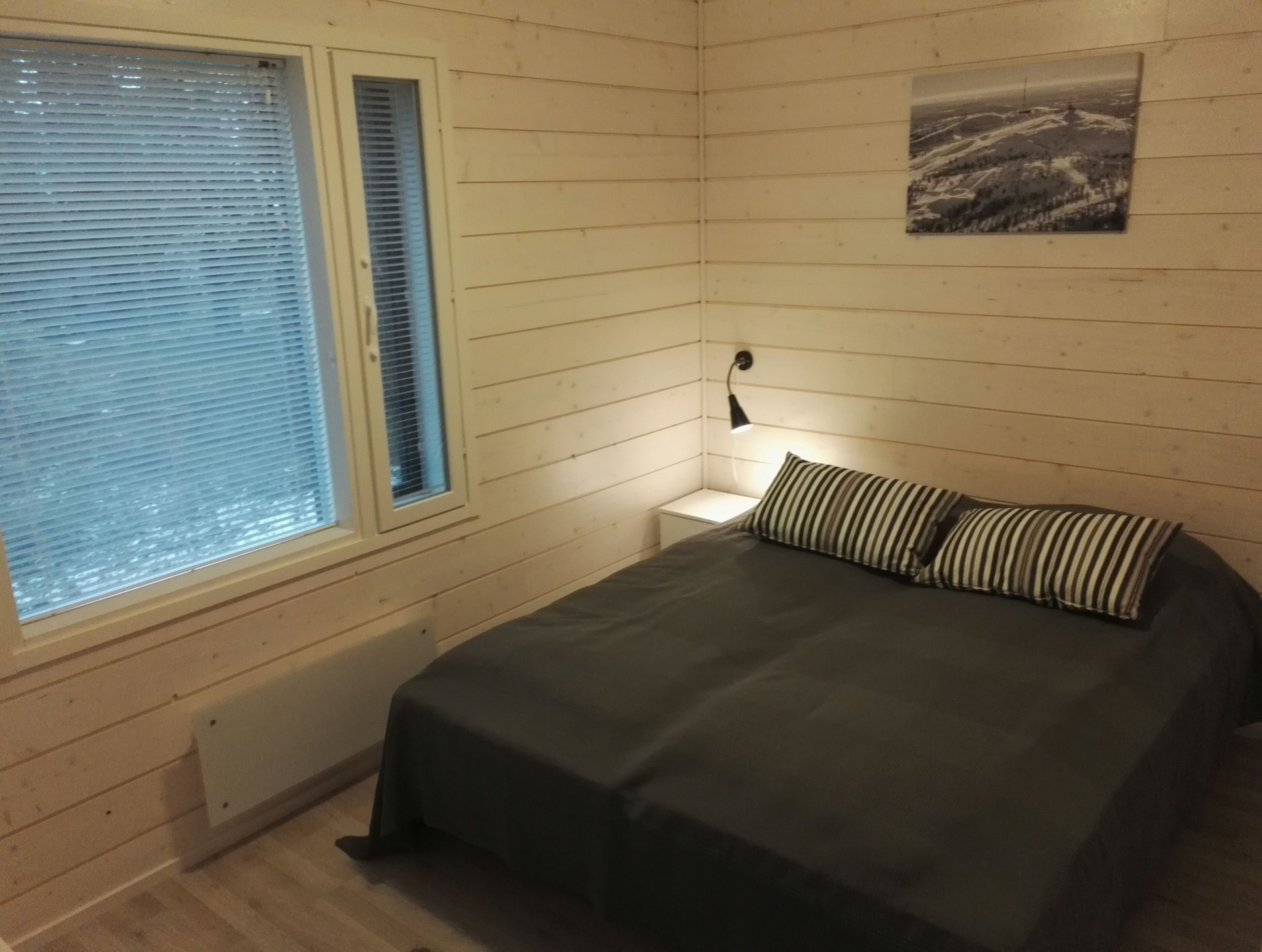 Apartment, 2 Bedrooms, Sauna | Living area | 40-inch flat-screen TV with digital channels, TV, fireplace