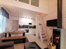 Apartment, 2 Bedrooms, Sauna | Living room