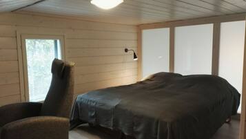 Apartment, 2 Schlafzimmer, Sauna | Wohnbereich | 40-Zoll-Flachbildfernseher mit Digitalempfang, Fernseher, Kamin