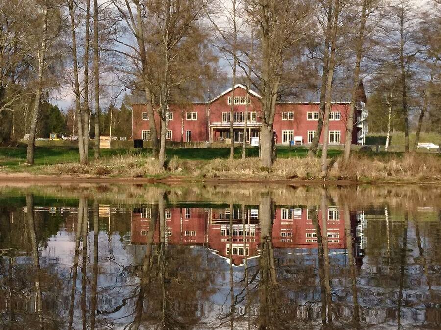 Voorkant van accommodatie