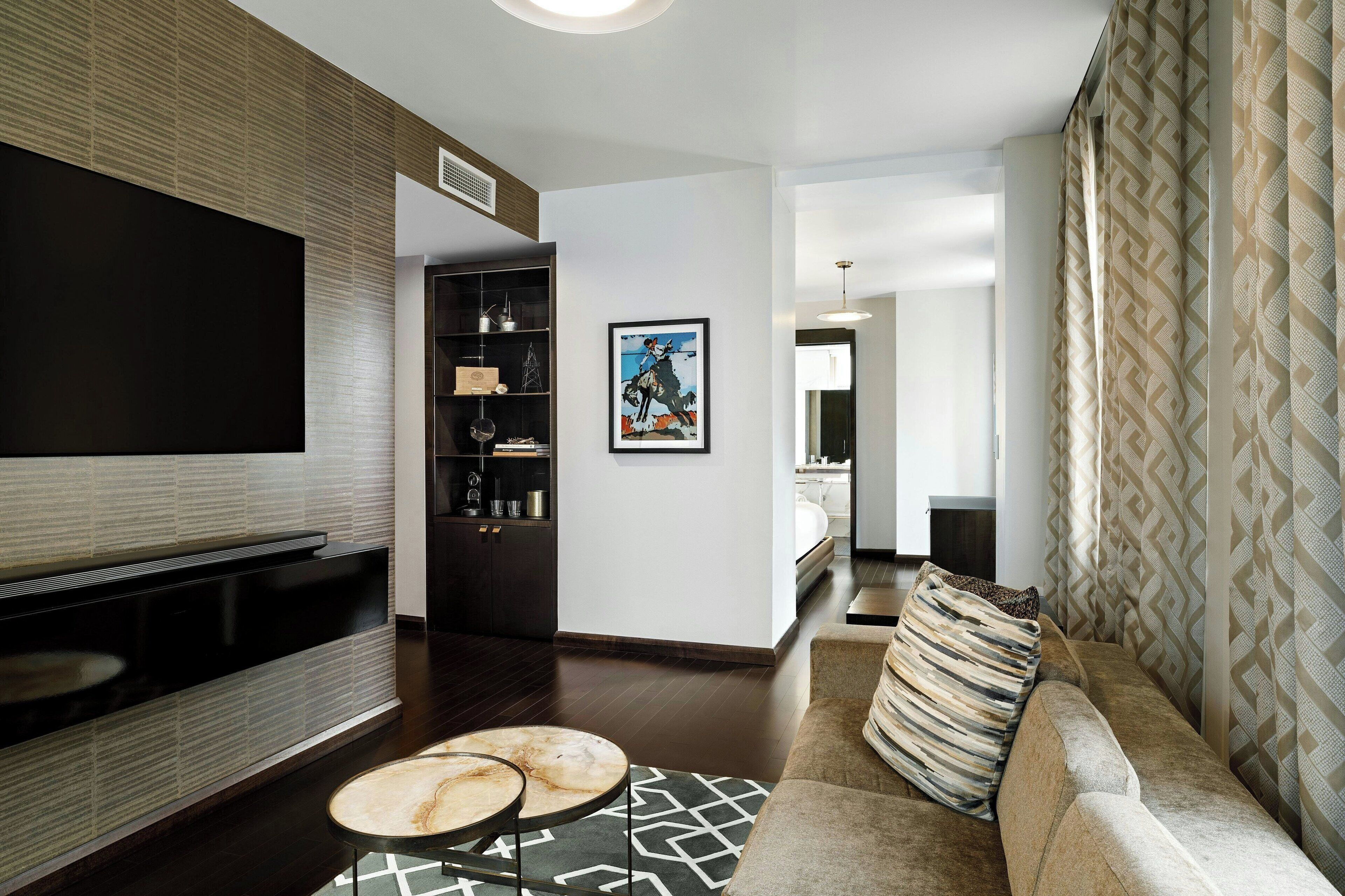 55-inch flat-screen tv with cable channels, tv, netflix