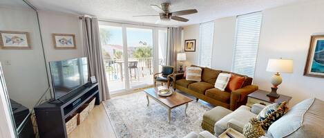 Appartement, 2 slaapkamers | Woonruimte