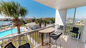 Condo, 2 Bedrooms | Outdoor dining - Dolphin Point 306c 2 Bedroom Condo by RedAwning (Destin)