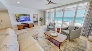 Condo, 3 Bedrooms | Living area | TV