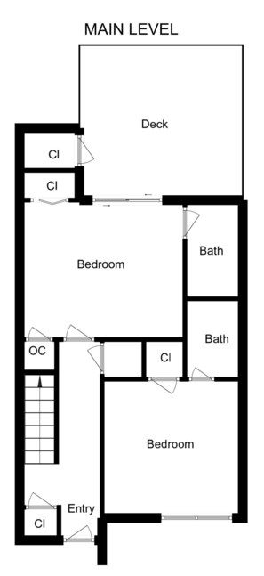 Townhome, 2 Bedrooms | Floor plan