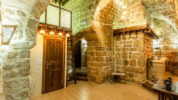 Interior entrance