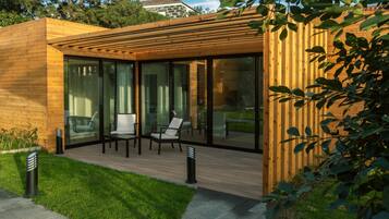 Front of property – evening/night