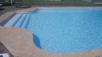 Seasonal outdoor pool