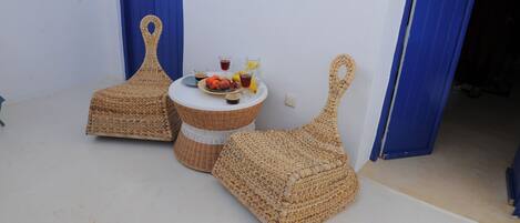 Ferienhaus, 1 Schlafzimmer | Terrasse/Patio