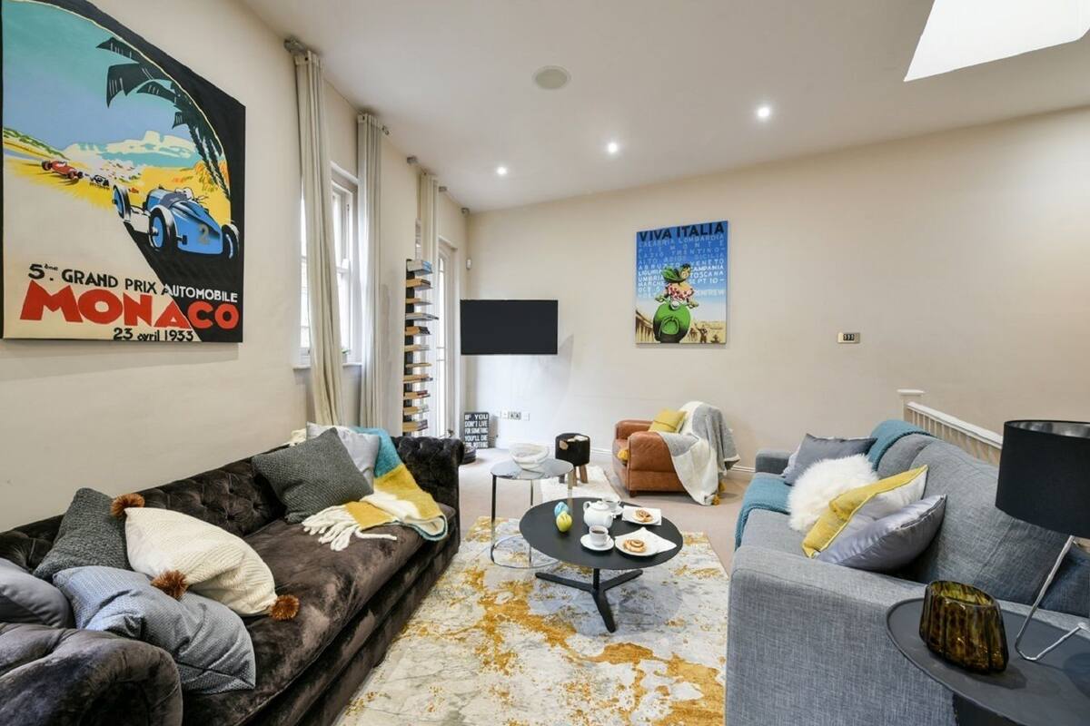 Departamento, 2 habitaciones | Área de sala de estar | Smart TV y Netflix