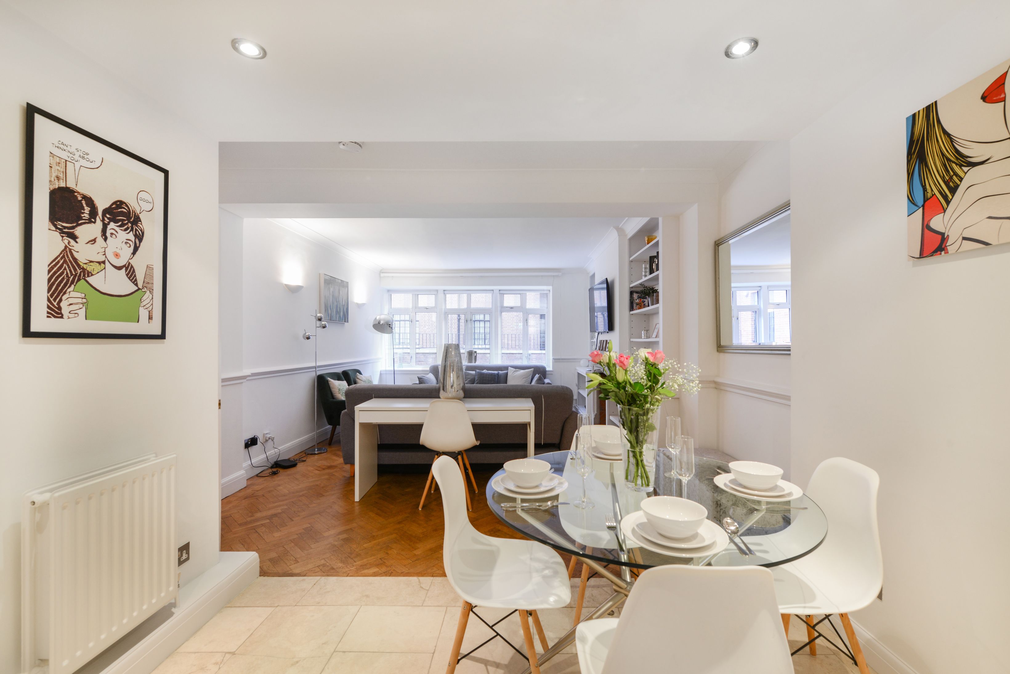 Apartment, 2 Schlafzimmer | Wohnbereich