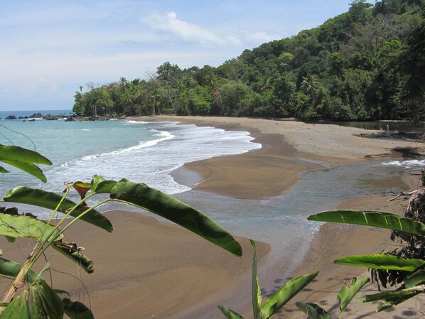 Aerial view - Jonny's cabins drake day (Drake Bay)