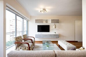 公寓, 2 間臥室 | 客廳 | 平面電視
