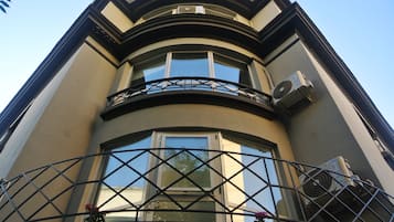 Façade de l’hébergement