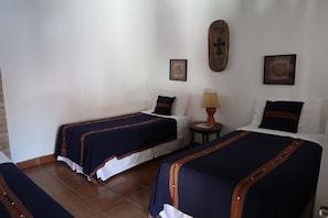 Desk, rollaway beds, free WiFi, bed sheets