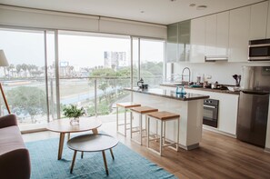 Apartment, 1 Schlafzimmer | Wohnbereich | Smart-TV