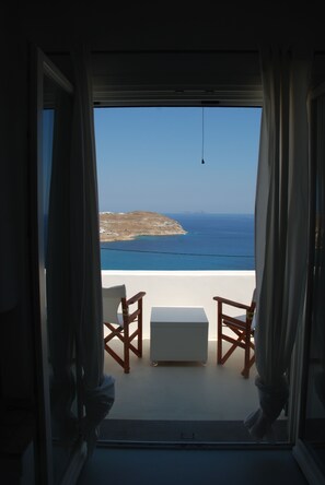 Design-Villa, 2 Schlafzimmer, Meerblick (Thyme) | Ausblick vom Zimmer