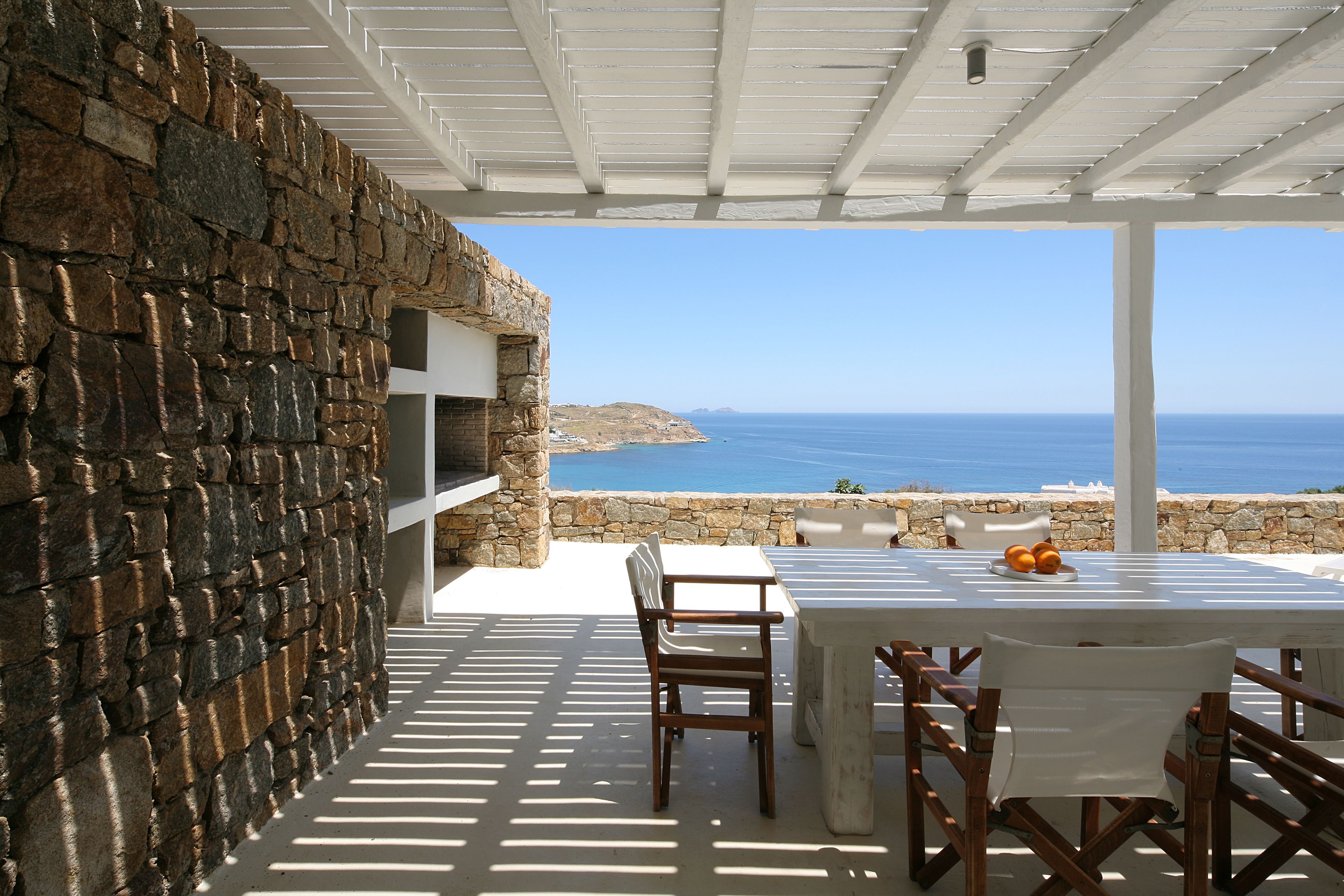 Design Villa, 4 Bedrooms, Ocean View (Levanda) | Terrace/patio