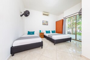 ห้องทริปเปิล, ปลอดบุหรี่ | โต๊ะทำงาน, Wi-Fi ฟรี, ผ้าปูที่นอน