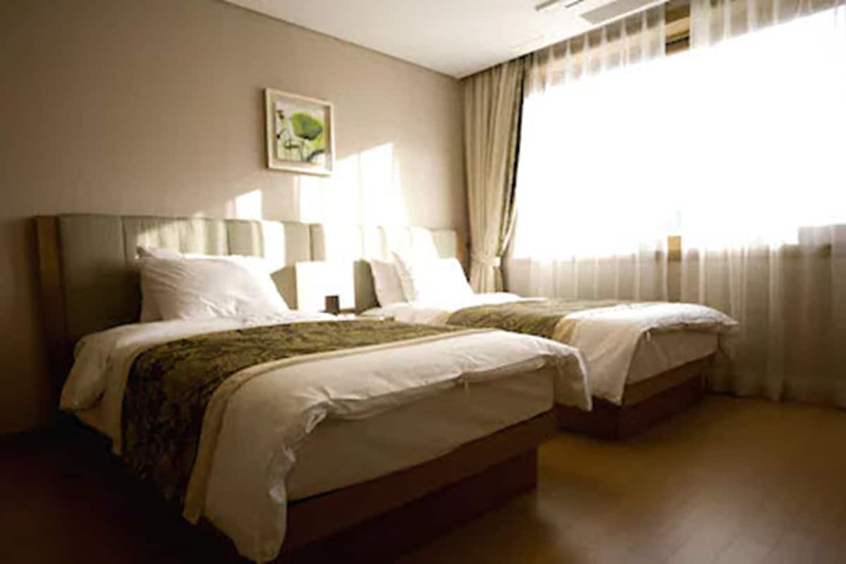 2 bedrooms, free wifi, bed sheets