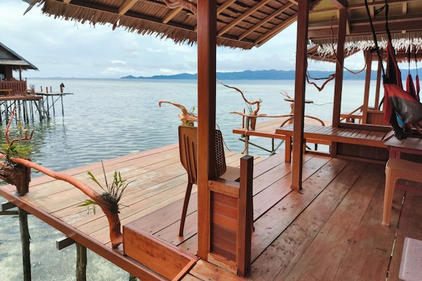 Deluxe Double or Twin Room, Sea View | Terrace/patio