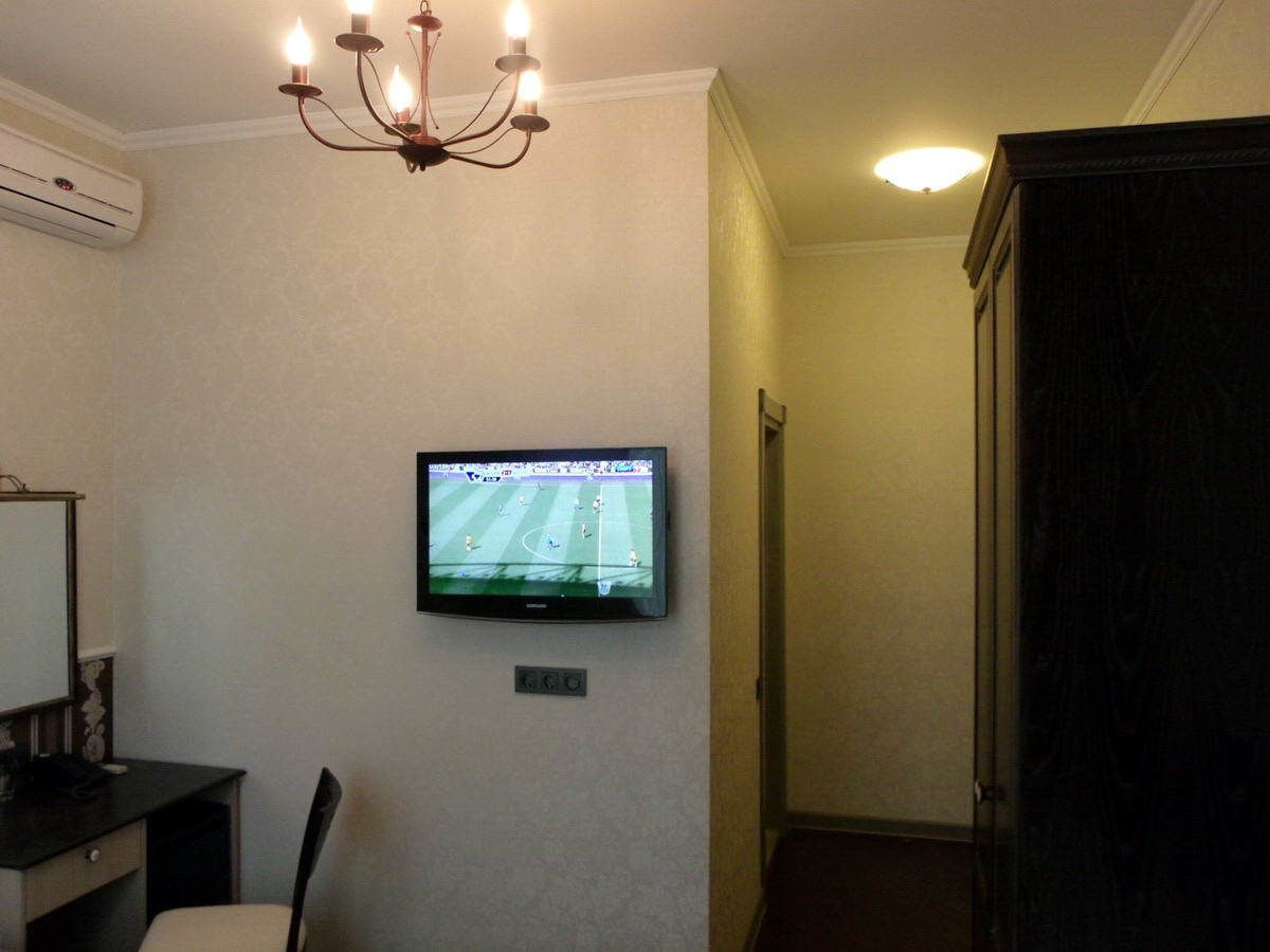 standard double or twin room | television