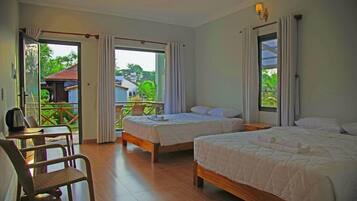 Familie bungalow | Uitzicht vanuit de kamer