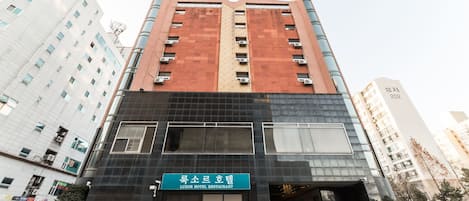 Fassade der Unterkunft