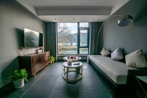 Habitación Premier doble, vistas al río | 1 dormitorio, escritorio, cortinas opacas y wifi gratis