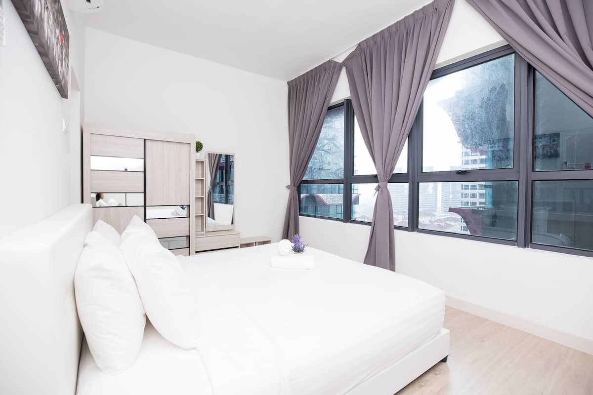 Apartment, 3 Schlafzimmer | Blick auf die Stadt