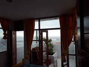 Exclusive Penthouse, 1 Double Bed, Smoking, Beach View | View from room