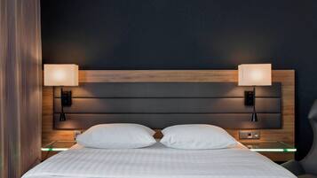 1 soveværelse, italienske lagner fra Frette, premium-sengetøj