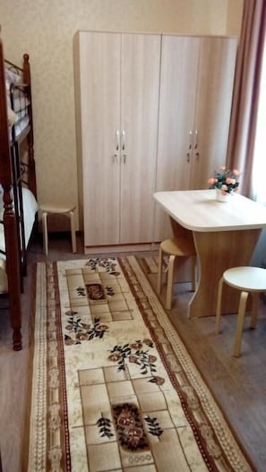 Standard Quadruple Room | Blackout drapes, iron/ironing board, free WiFi, bed sheets - Guest House Viator (Almaty)
