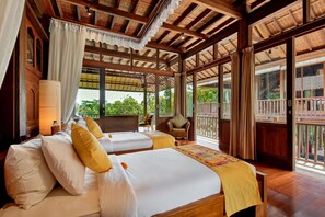 Villa 7 Bedrooms Private Pool, Valley View - Villa Atas Awan (Payangan)