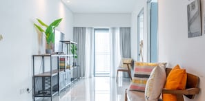 Family Apartment | Living area | Smart TV, Netflix - Summer Suites Residences By Plush (Kuala Lumpur)