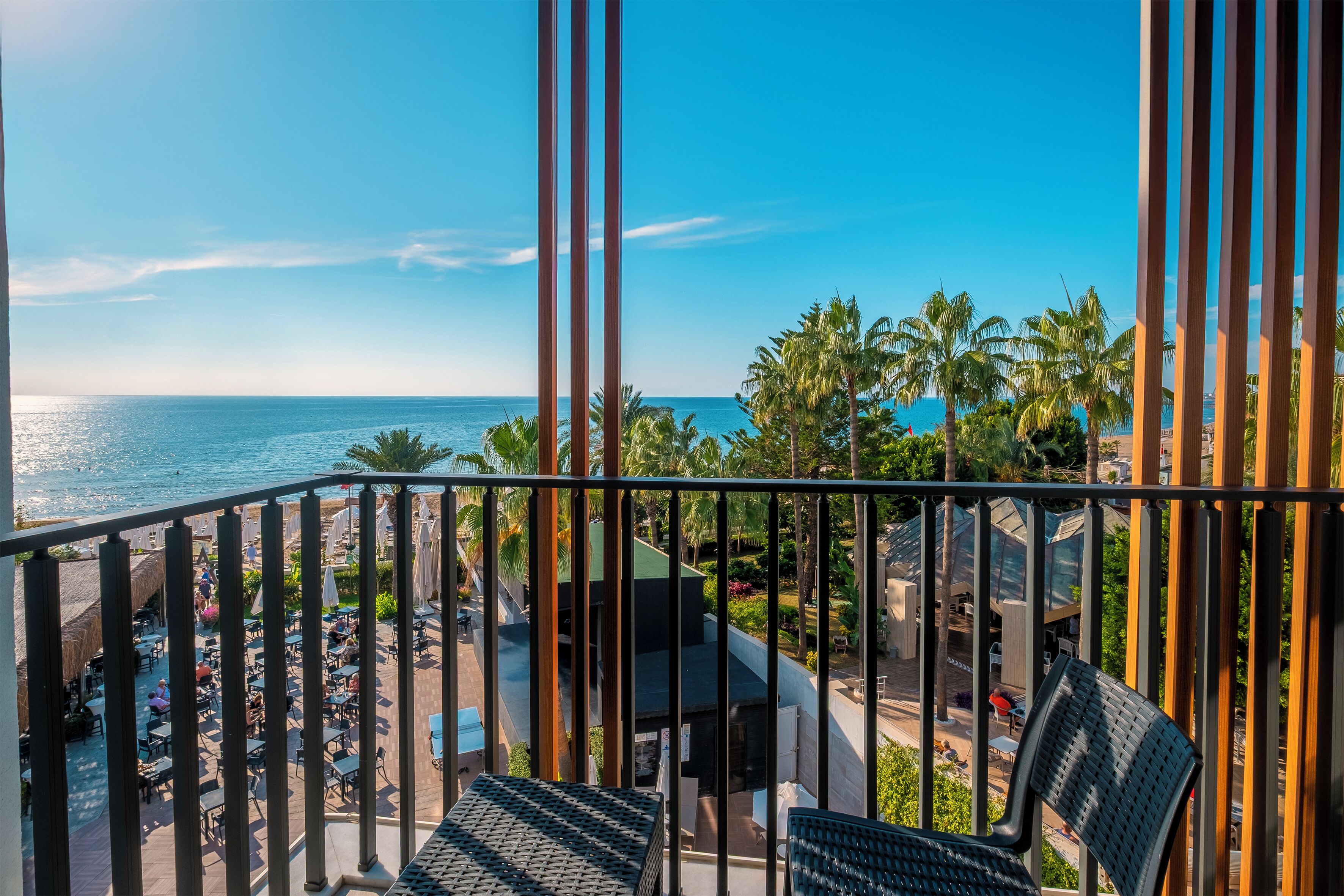 Economy Room, Sea View, Beachfront | Minibar, soundproofing, free WiFi