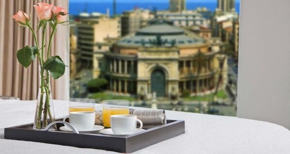 Vue depuis l’hébergement