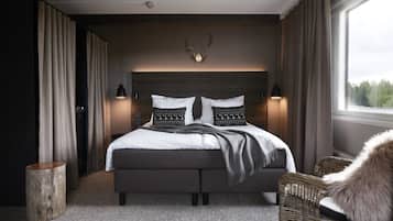 Lapland Suite (with sauna) | 1 soveværelse, arbejdsområde til bærbare computere, mørklægningsgardiner