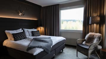 Lapland Suite (with sauna) | 1 間臥室、筆電工作空間、遮光布/窗簾、免費無線上網