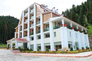 Fassade der Unterkunft