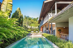 Four-Bedroom Private Pool Villa Panjang | Garden view