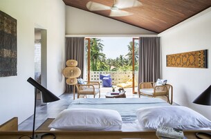 1 habitación y ropa de cama de alta calidad