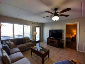 Condo, 2 Bedrooms | Living area - Beachview 206 Minium 2 Bedroom Condo by RedAwning (South Padre Island)