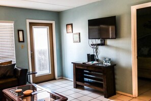 Condo, 2 Bedrooms | Living area - Beachview 105 Minium 2 Bedroom Condo by RedAwning (South Padre Island)