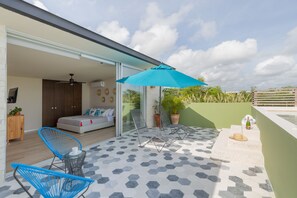 Deluxe-Apartment | Terrasse/Patio