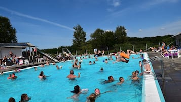 Seasonal outdoor pool