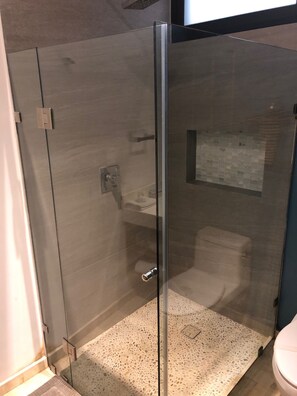 Studio | Bathroom shower - Memorable Tulum Experience @ THE HIGHLINE STUDIO By Salt-Kisses (Tulum)