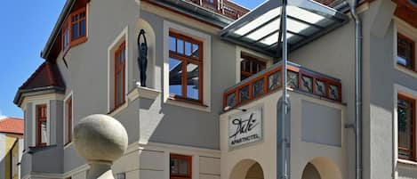 Fassade der Unterkunft